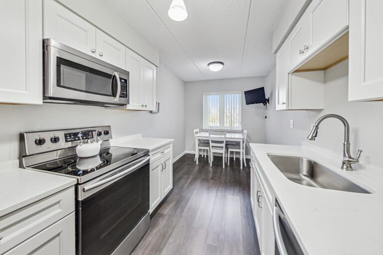 Modern remodeled kitchen